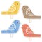 Trend Garden Birds Classic Accents Variety Pack, 216PK T10679 - alternate 5